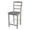 Whitewood Industries Solid Wood Madrid Counter Height Dining Stool - 24" Seat Height S09-402 - alternate 1